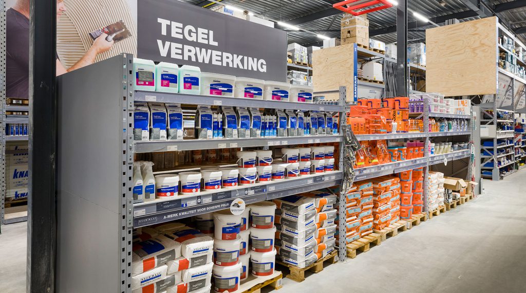 Assortiment tegelverwerking