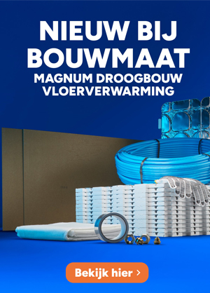 Magnum droogbouw vloerverwarming